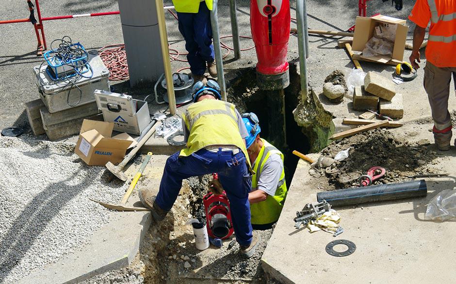 travaux assainissement Arnouville